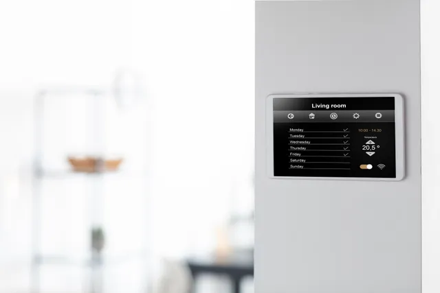 Smart home tablet wall