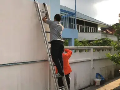 ภาพงานติดตั้งและมาตรฐานการทำงานของ AITSCCTV